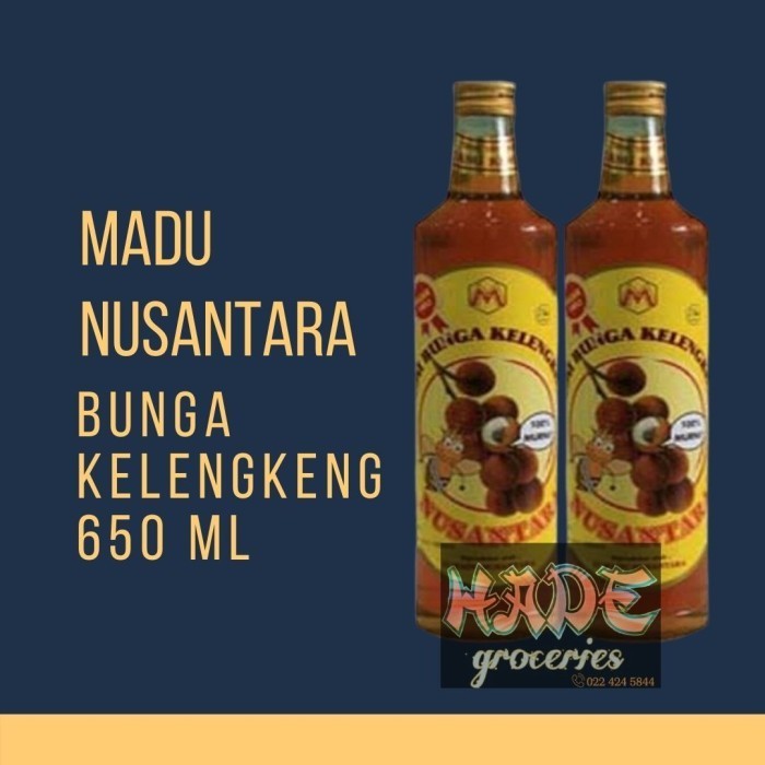 

Ready Madu Nusantara Bunga Kelengkeng 650ml