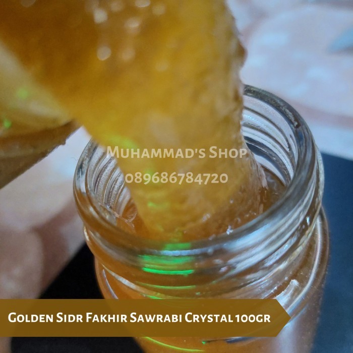 

Ready Madu Yaman Golden Sidr Fakhir Sawrabi Crystal Asli dan Murni 100gr
