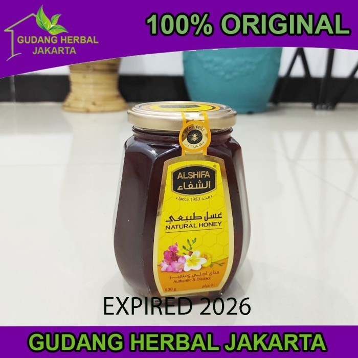 

Ready Madu Arab Al Shifa / Alshifa 500 gram/ 500 gr Original Honey