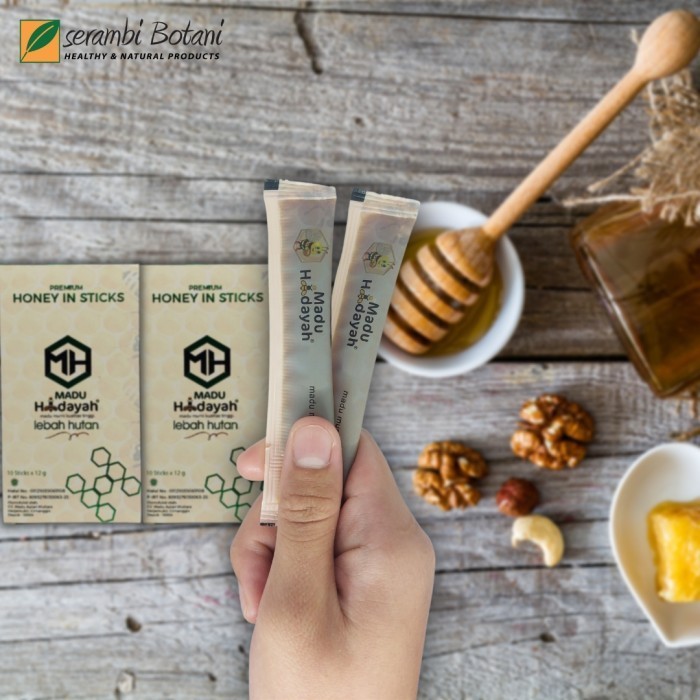 

Ready Honey In Sticks Madu Hidayah Lebah Hutan Dalam Kemasan Stick 10 Pcs