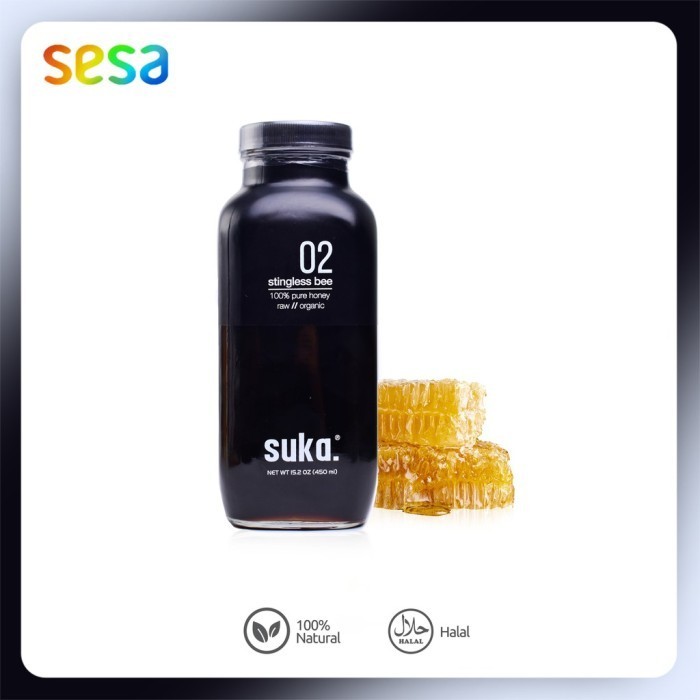 

Ready Suka Stingless Bee Honey 450 ml (Madu Lebah Stingless)