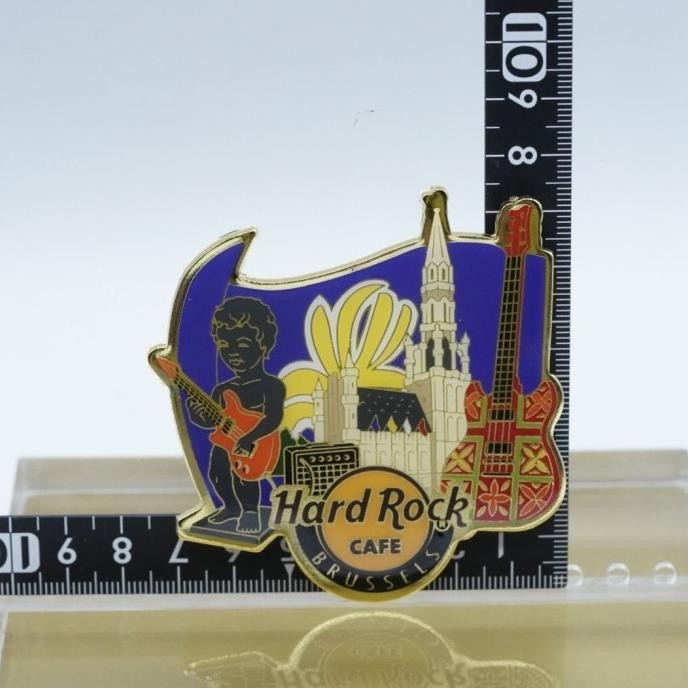 [Baru] Hard Rock Cafe Brussels Magnet Alternative Original Merchandise Magnet