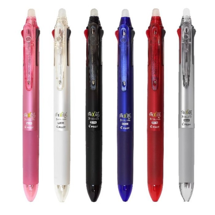 

Ready PENA PILOT FRIXION 3 in 1 0.5mm Warna warni Bisa Di Hapus [ 1 Buah ]