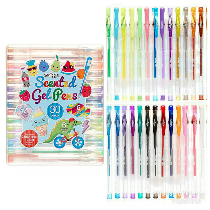 

Ready SMIGGLE SCENTED GEL PENS X30 - PULPEN GEL SMIGGLE ISI 30
