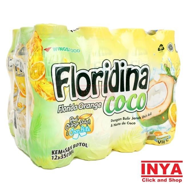 

Floridina Orange Coco 12x350ml Florida Orange Real Pulp - Minuman Vitamin C - Soft drink