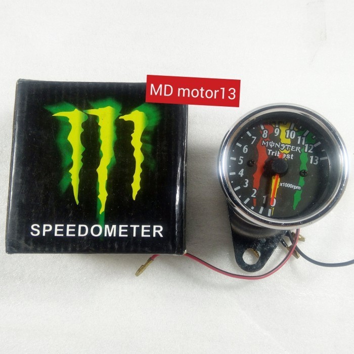 Speedometer Kilometer Digital Manual Variasi Motor