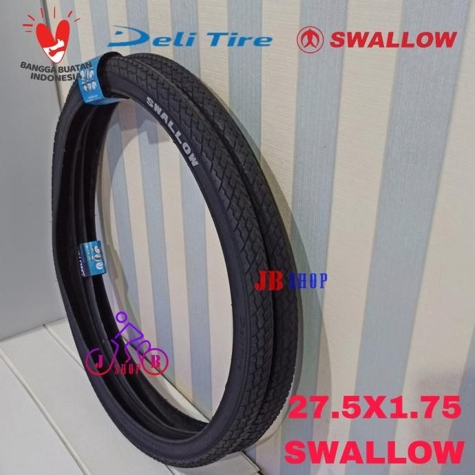 BAN LUAR SEPEDA 27.5 X 1.50 1.75 1.95 2.10 KENDA SWALLOW DELI TIRE
