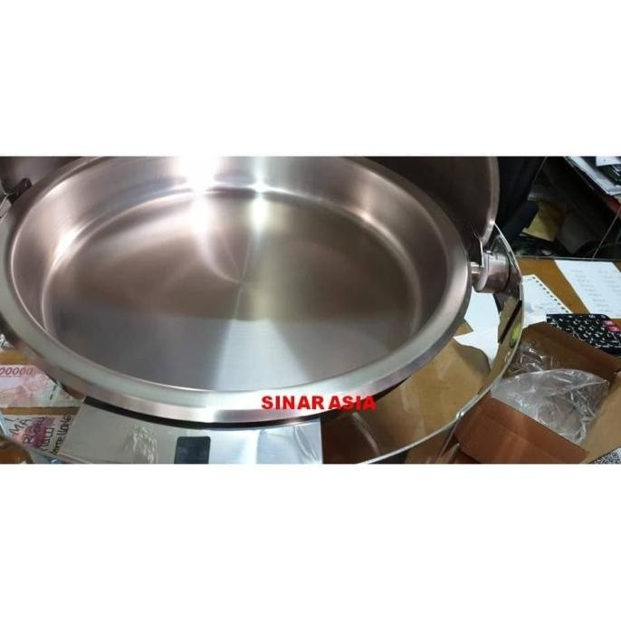 [Garansi] Pemanas Makanan 6Lt Prasmanan Hotel Catering Bulat Akebonno Dt-721