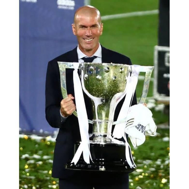CR - Figure Miniatur Trofi La Liga Spanyol Hobi Koleksi / Spain League La Liga Champions Mini Trophy