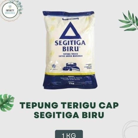 

TEPUNG TERIGU CAP SEGITIGA BIRU 1 KG MURAH !!