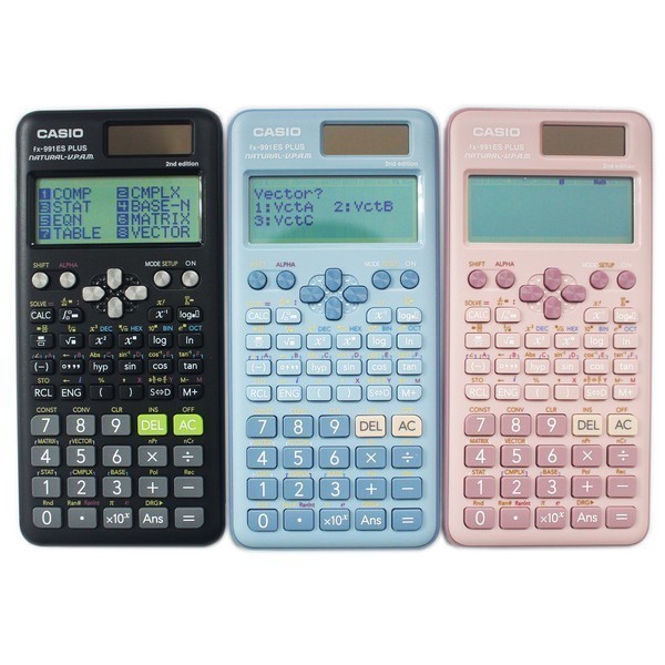 

Ready Kalkulator Ilmiah CASIO fx-991ES PLUS 2nd Ed Calculator Scientific