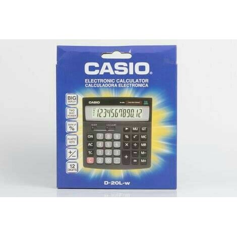 

Ready CASIO D 20L, DESKTOP CALCULATOR