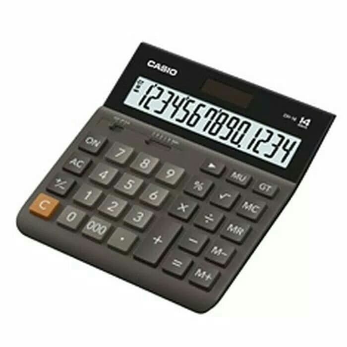 

Ready kalkulator calculator casio meja dagang dh14 dh-14 original resmi