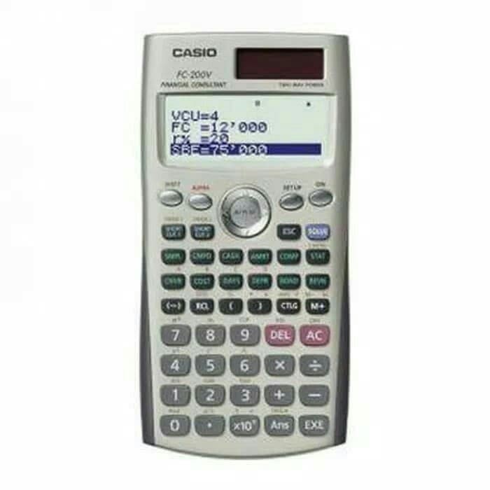 

Ready KALKULATOR/CALCULATOR FINANCIAL FC-200#STOK TERBATAS