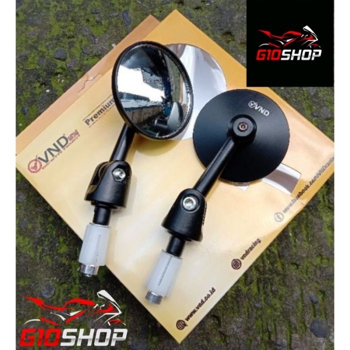 Spion Bar End / Spion Jalu Bulat Motor Fazzio , Aerox , Vario 160