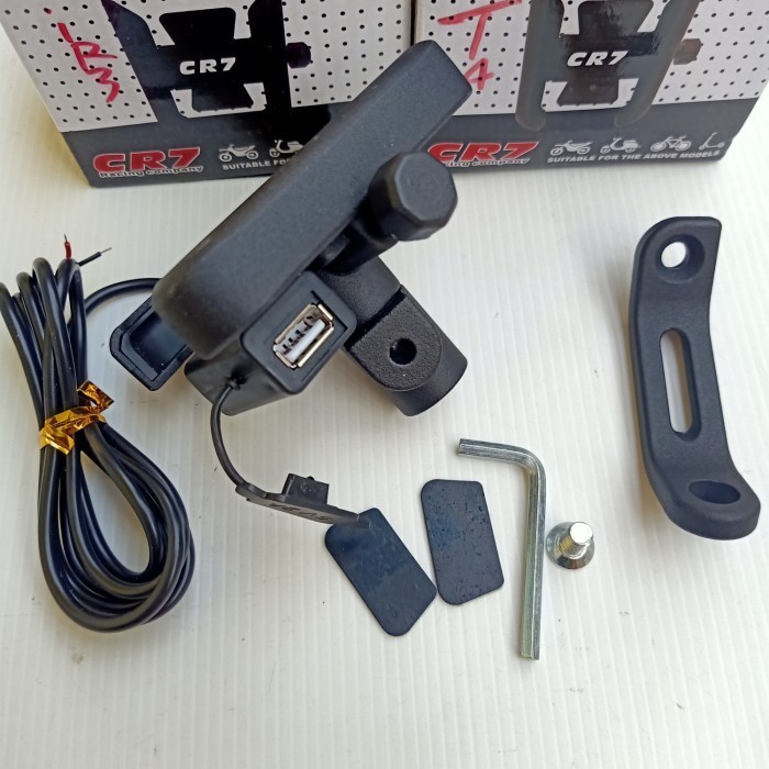 Holder Hp Motor Besi Spion Cr7