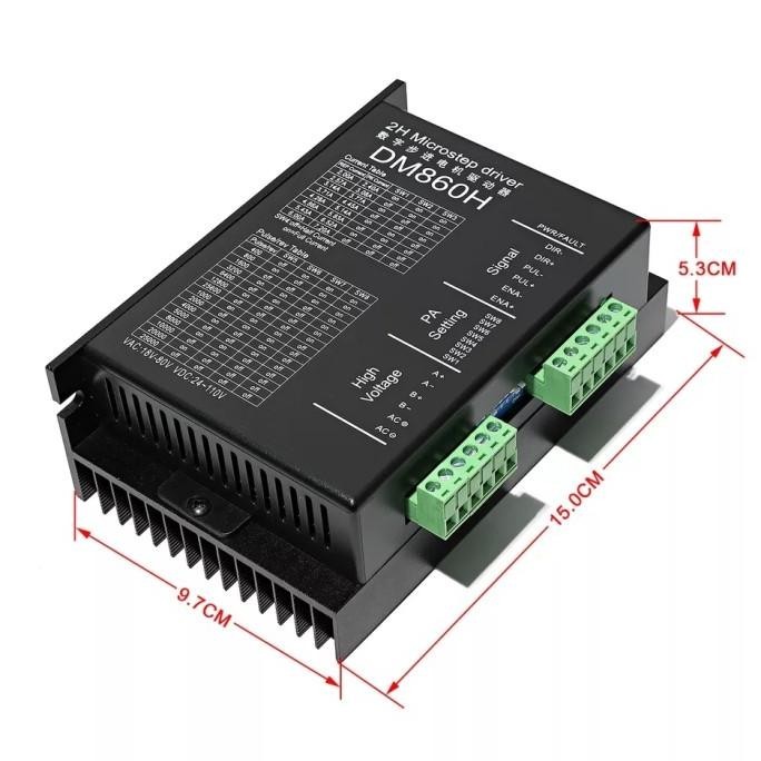 Motor driver DM860H DM860 nema 17 nema 23 nema 34 7,2A stepper motor