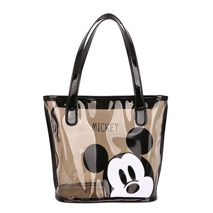 Mcky Tote Bag Transparan Pvc Mika