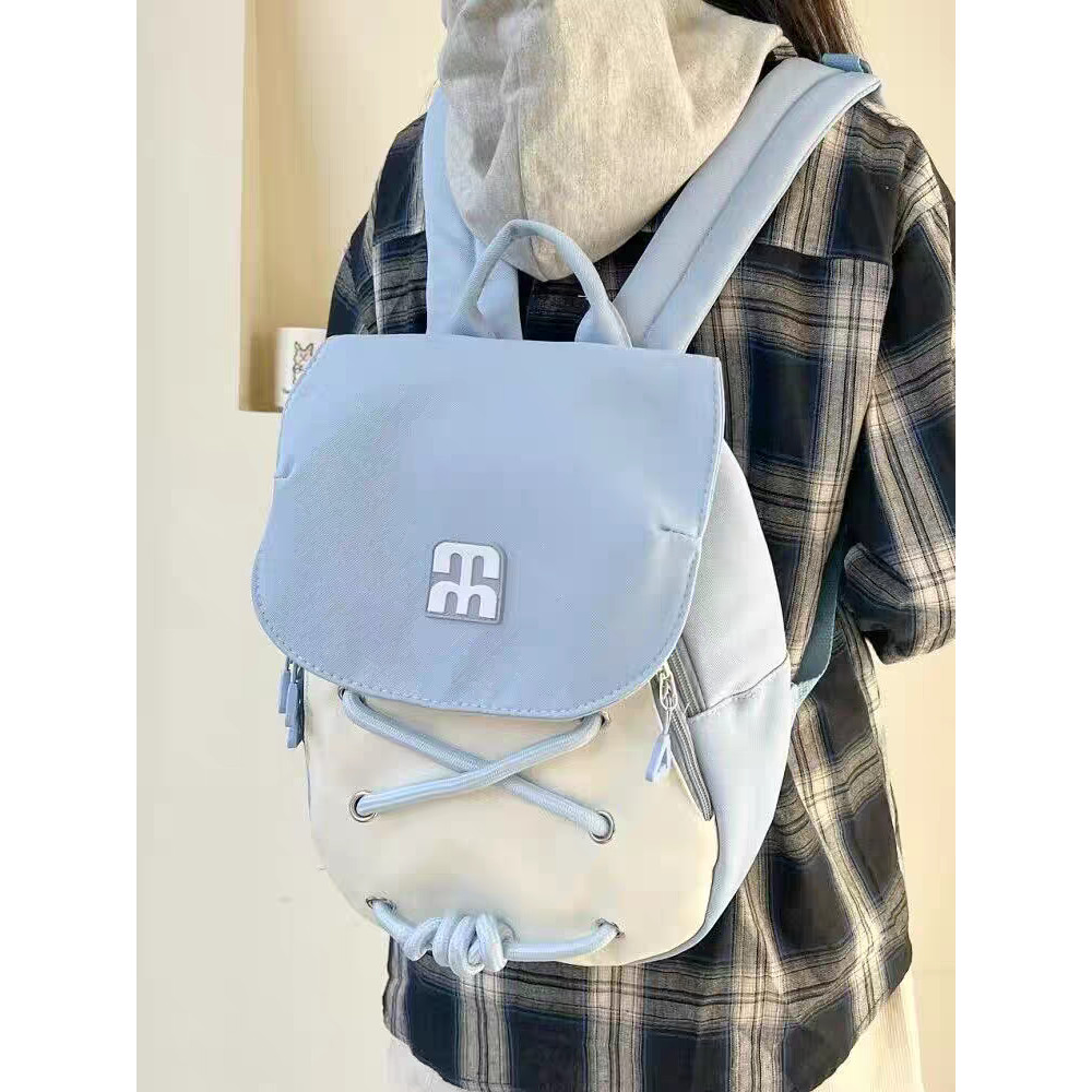 Ransel Serbaguna Ceruk Gaya Kuliah Tas Sekolah Kecil Siswa Sekolah Menengah Anak Perempuan Ransel Ke