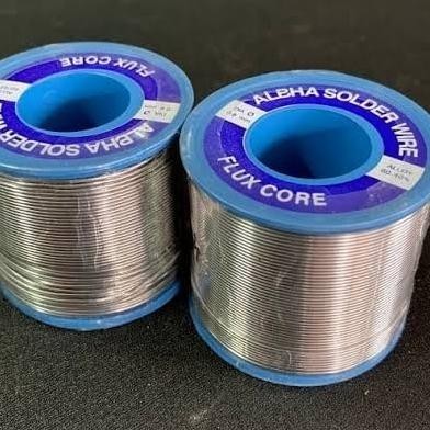 Timah Alpha Alpa Tenol Kawat Patri Flux Cored Solder Wire 0.8Mm 60/40