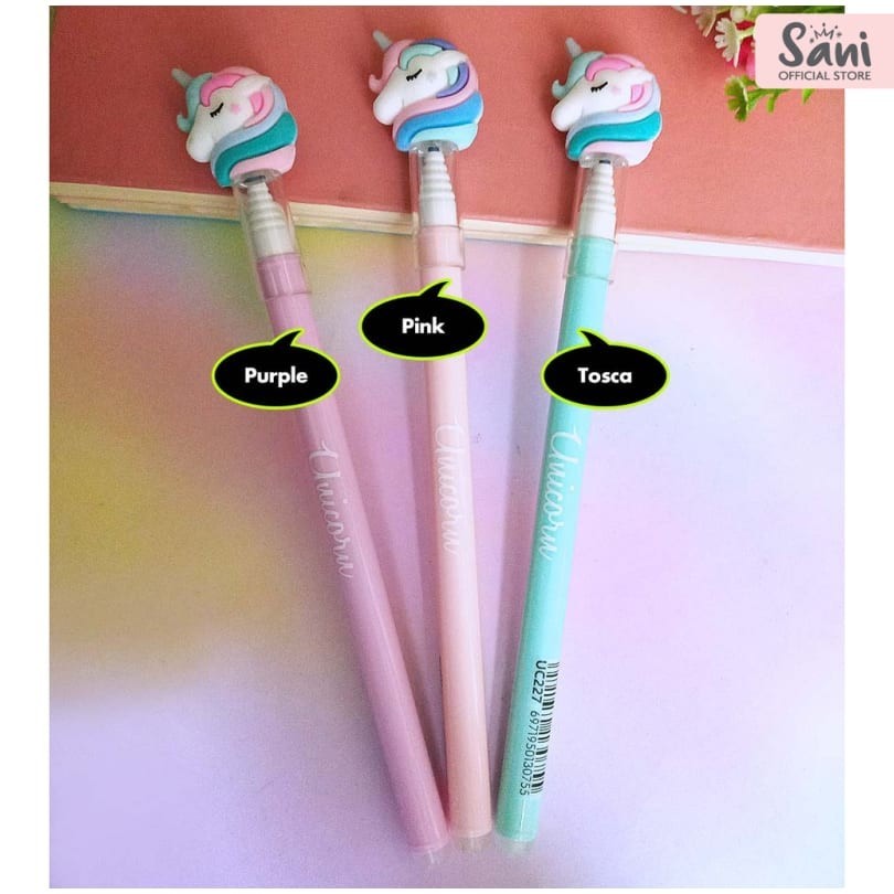 

Sani | Pulpen Hapus / Pen Gel bisa dihapus / Erasable Pen - Unicorn & Flamingo (ATK)