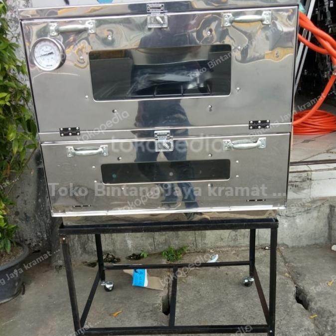 [Baru] Oven Gas Stainless Steel 75X55X70 Via Deliveree