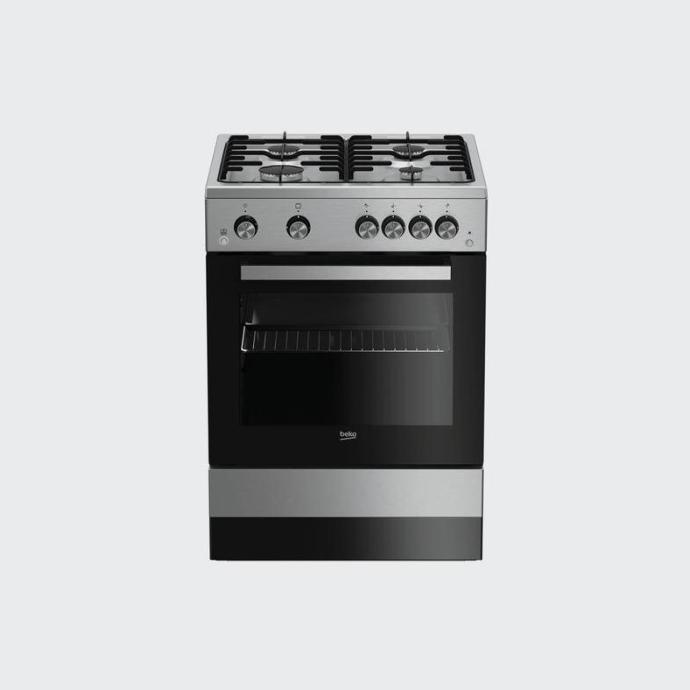 [Promo] Kompor Gas Oven Beko 4 Tungku Fsgt61121Dxl Stainless Steel