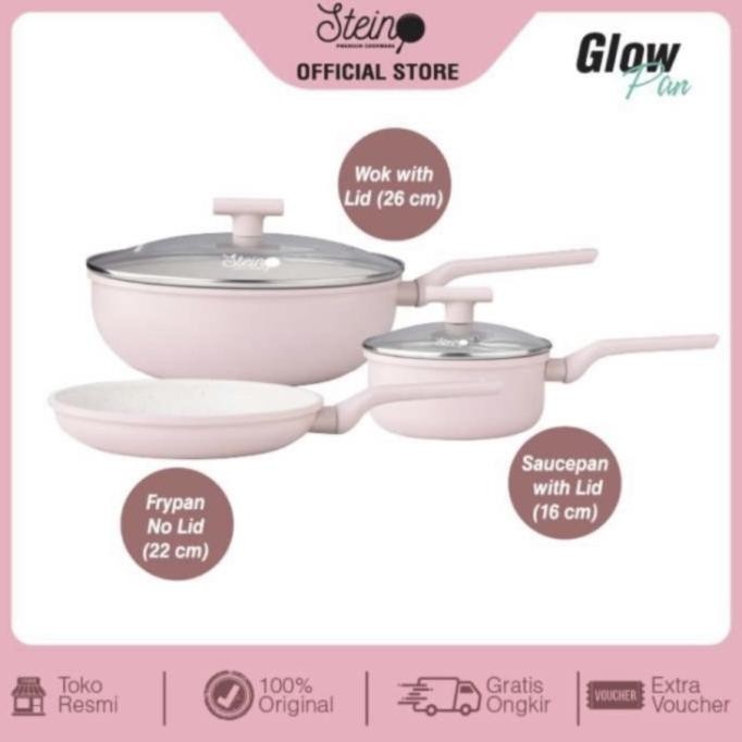 [New] Stein Cookware Glowpan / Paket Glowpan Stein Cookware