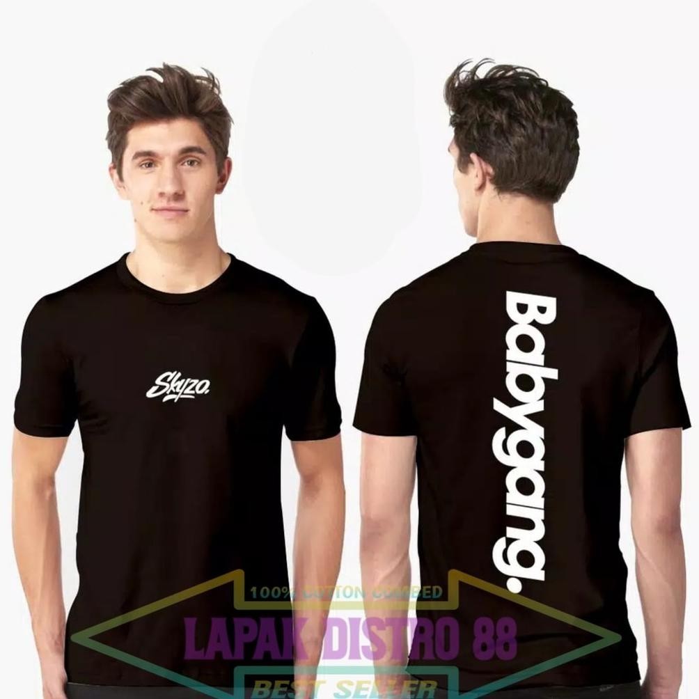 Kaos Babygang Skyzo Termurah Baju Anak Dewasa Pria Wanita