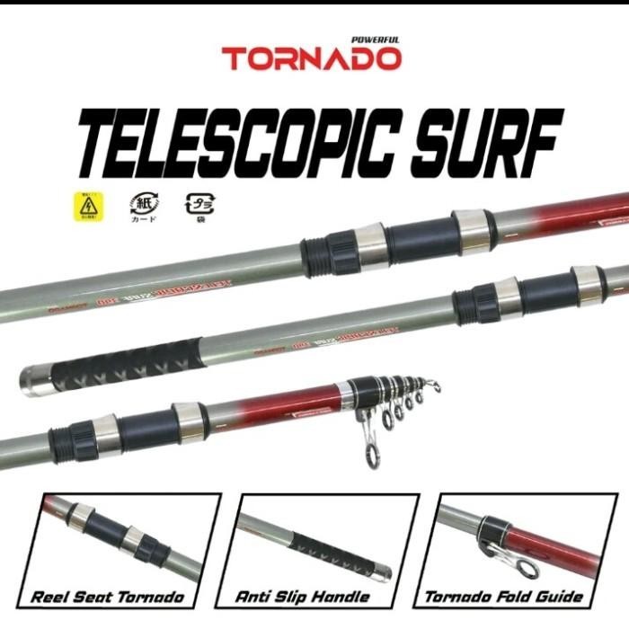 Joran Antena Tornado Telescopic Surf 3607 | 3907 | 4207 Premium