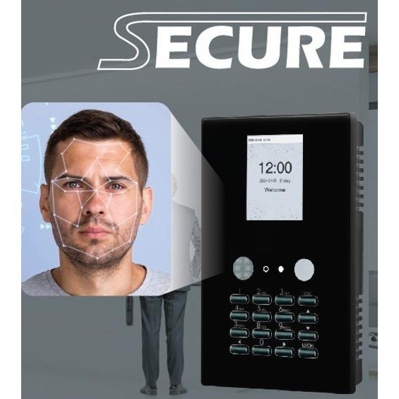 [Baru] Secure Eazy M - Mesin Absensi Face Id / Pengenal Wajah Garansi Resmi