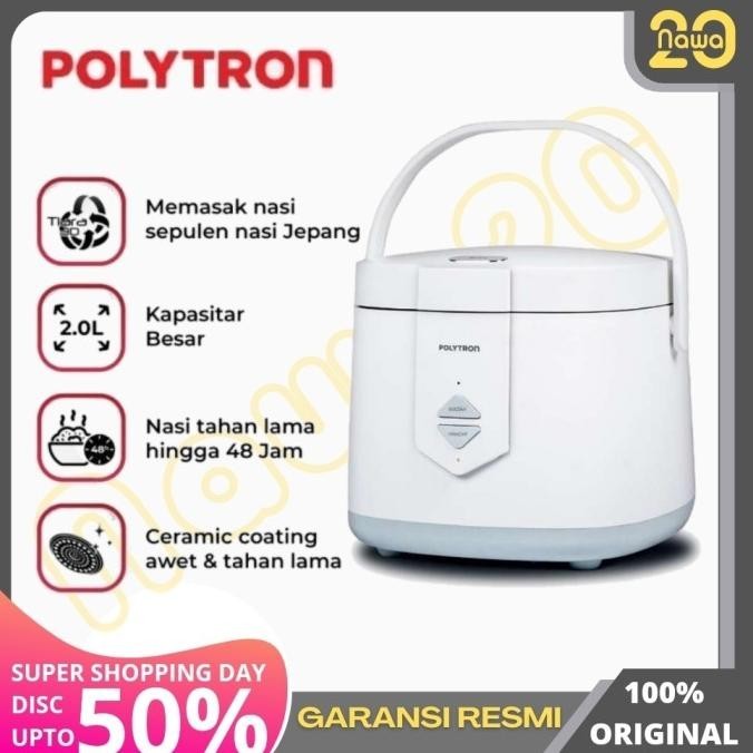 [Ready Stock] Polytron Rice Cooker Prc 1201 Donabe Prc1201 2 Liter Magicom