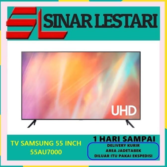 [Ready] Samsung 55Au7000 Smart Tv Crystal Uhd 4K 55 Inch Led Tv Ua55Au7000