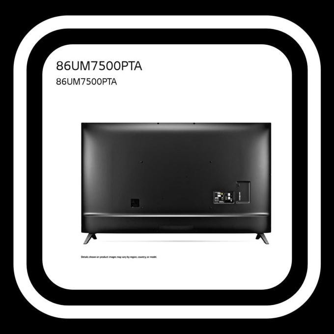 [Best Quality] Led Lg 86Um7500Pta Smart Tv Uhd 4K Big Inch 86Um7500 86 Inch 86Um75