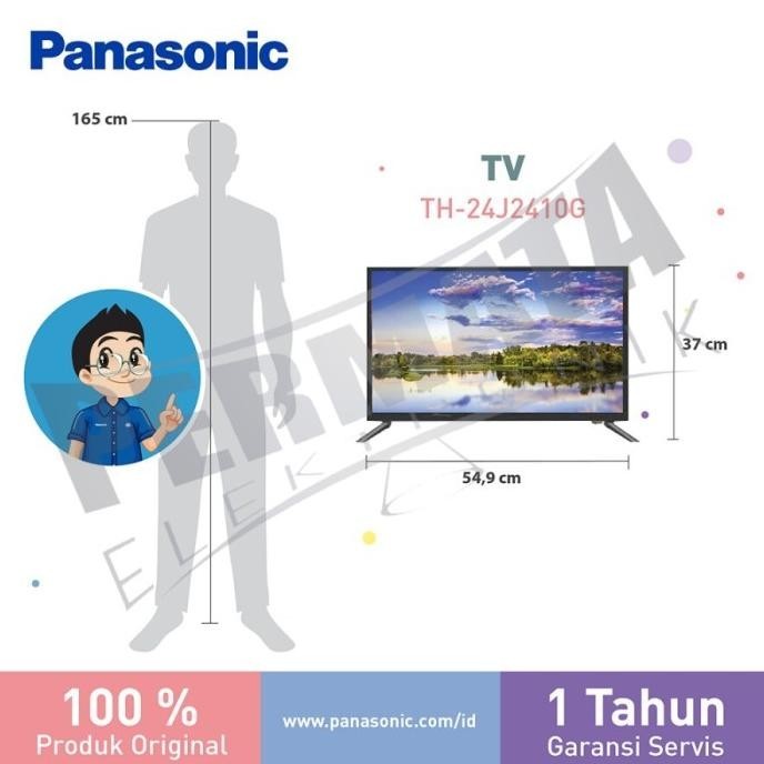 [Baru] Panasonic Th-24J410G 24 Inch Basic Digital Hd Led Tv