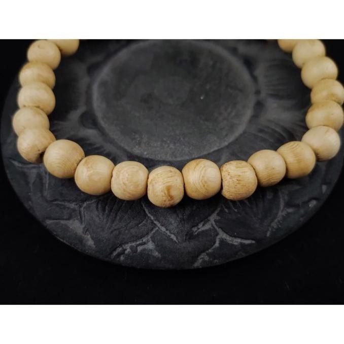 [New] Gelang Tasbih Kayu Beringin Keraton Jogja Bertuah Energy Booster 7Mm