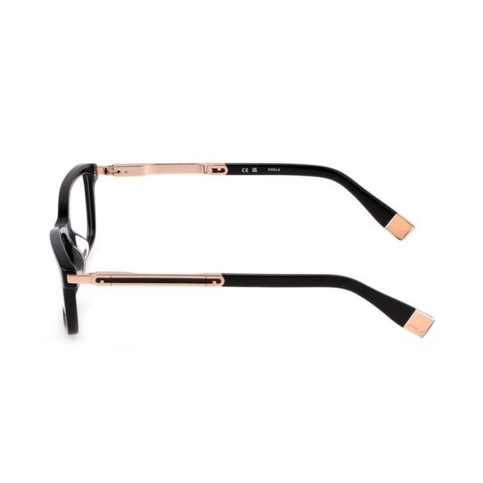 [New] Frame Kacamata Fashion Furla Original Vfu669 Col0700 Black 53-15-135