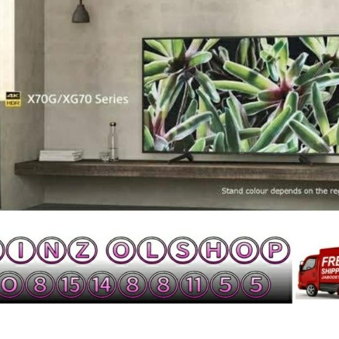[Baru] Led Tv Sony 65X7000G Smart Tv Uhd 4K Triluminos Kd-65X7000G