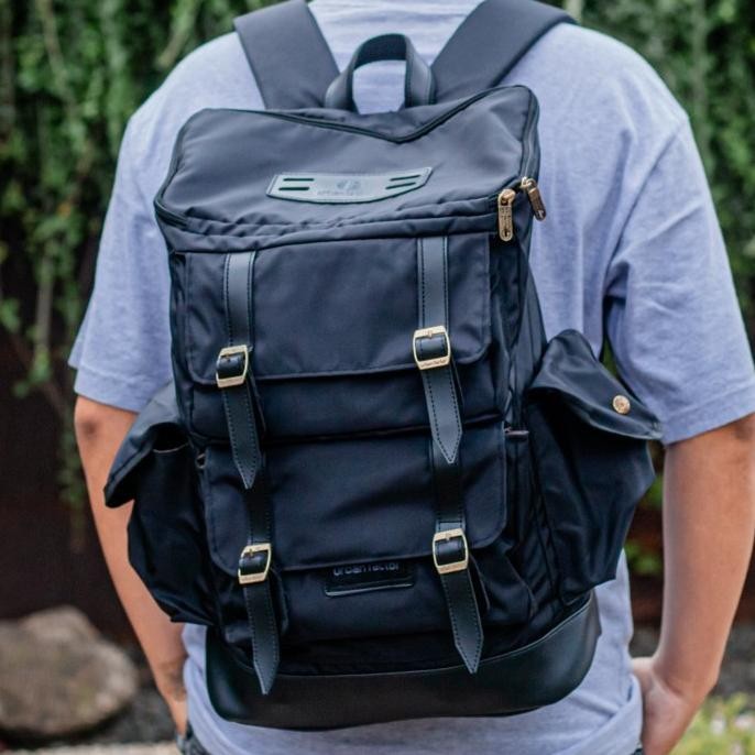 Savage Black |Mnm X Urban| Tas Ransel Pria Wanita Tas Backpack Ori
