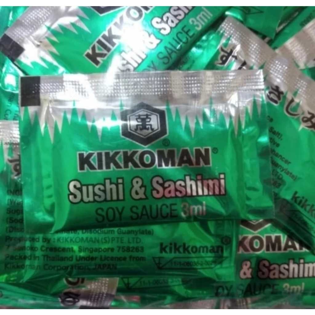 

Kikkoman Sachet Shoyu Soy Sauce 3ml - 100pcs