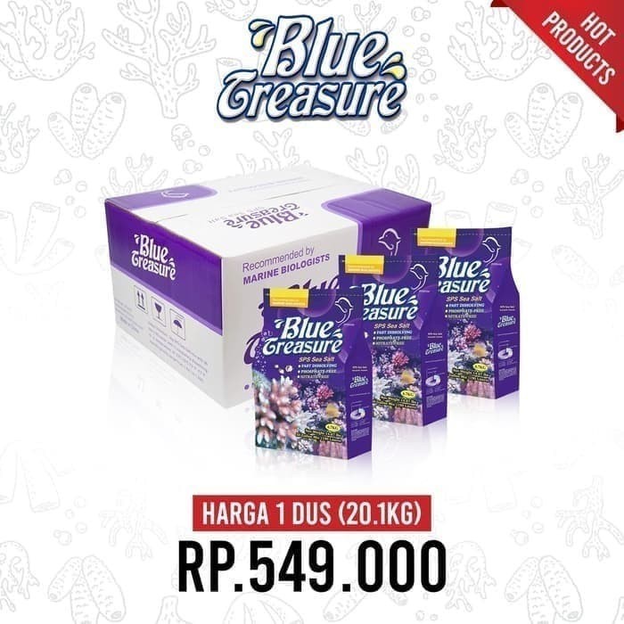 

Blue Treasure Sea 20,1 Kg (1 Dus, Isi 3 Pa 6,7 Kg)