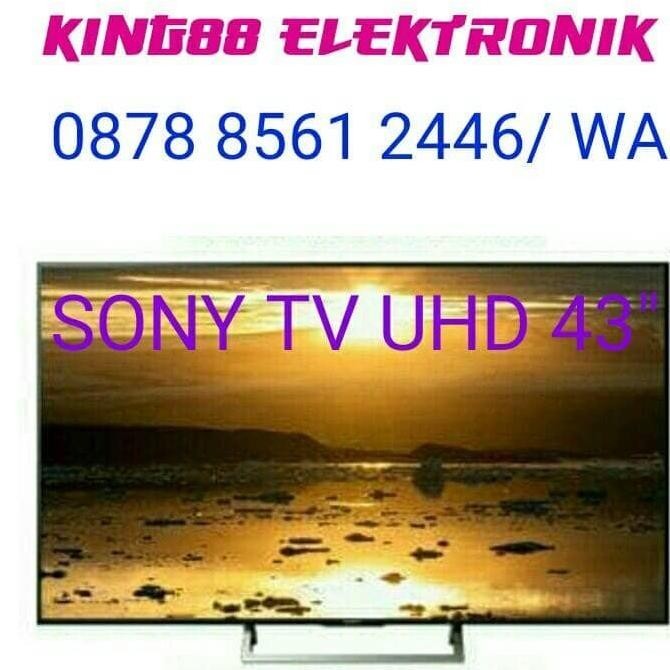 [Promo] Sony Tv 43" Smart Led Tv Uhd 4K Kd-43X7000E