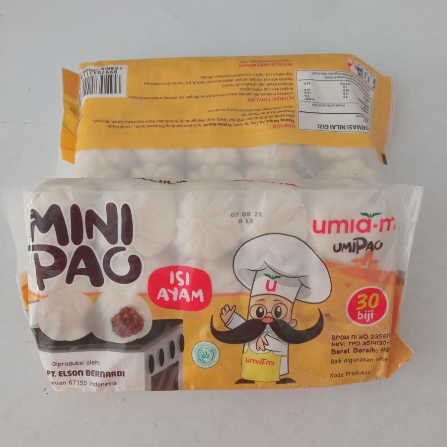 

umiami minipou ayam isi 30
