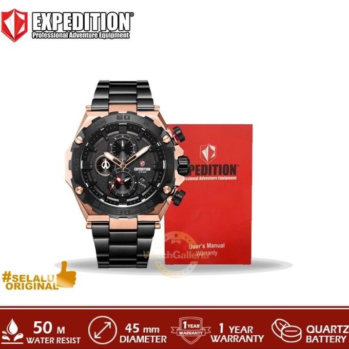 [Ready] Jam Tangan Expedition E 6797 Mc Bbrba E6797 Mcbbrba Original