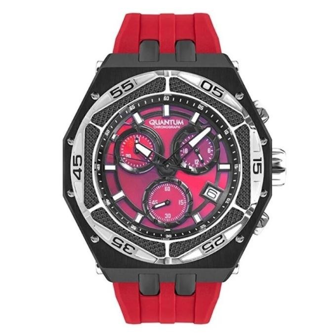 [New] Jam Tangan Pria Quantum Hng1066.688 Original-Merah
