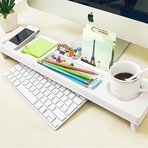 

MEJA MINI MULTIFUNGSI TABLE ORGANIZER OFFICE KEYBOARD TEMPAT PULPEN TH