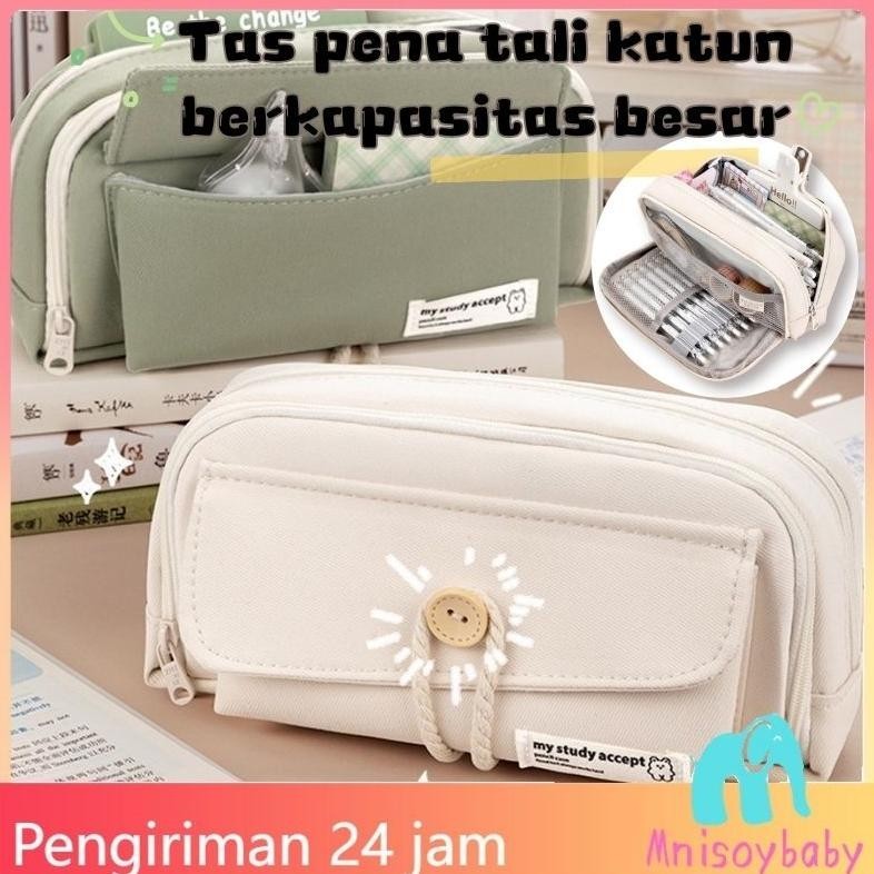 

Berkualitas CodBerpenampilan Tinggi Kotak Pensil Kanvas Multiwarna Kotak Pena Estetika Kapasitas Besar Korea Perlengkapan Penyimpanan Alat Tulis Siswa Sekolah Tas Pena Berkapasitas Ekstra Besar Viral