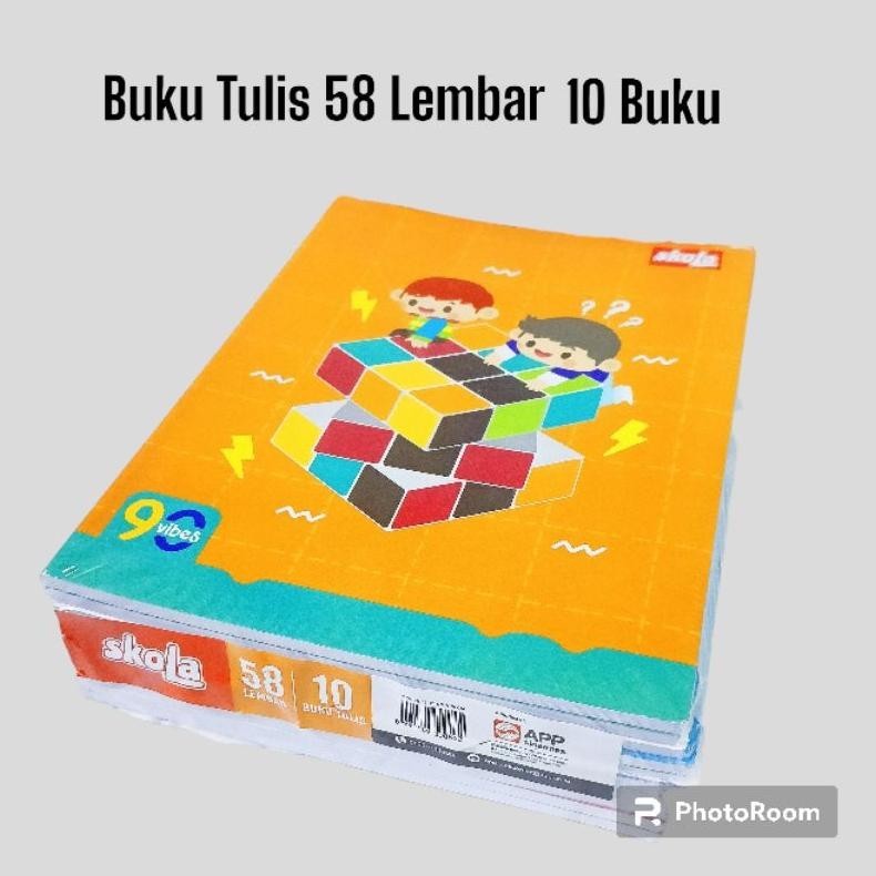 

Diskon [1Pack] Buku Tulis Sidu Merek Skola 58 Lembar 10 Buku BisaCod