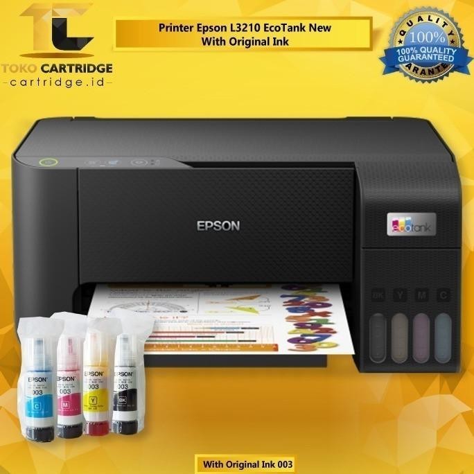 Printer Epson L3210 L-3210 L 3210 Pengganti L3110 Print Scan Copy Ori