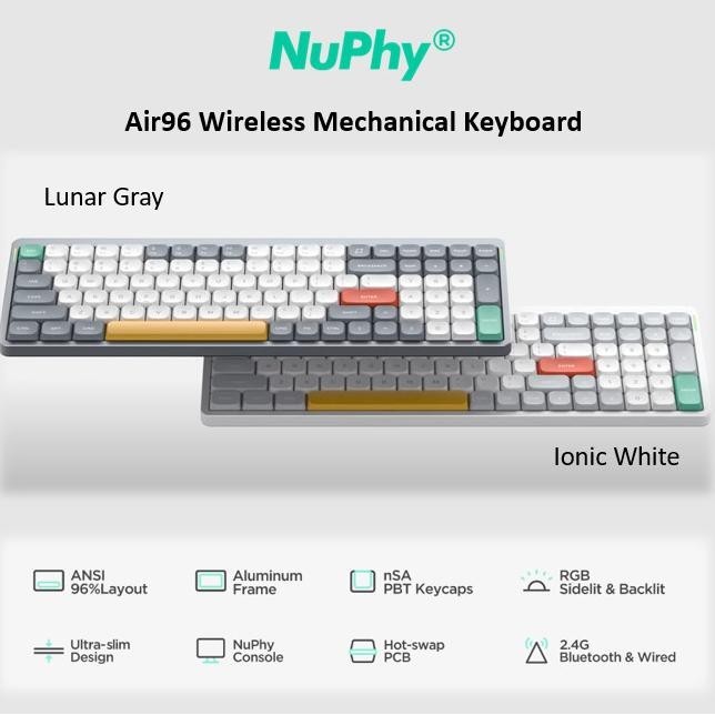 Nuphy Air96 Wireless Mechanical Keyboard